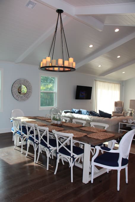 Spacious dining