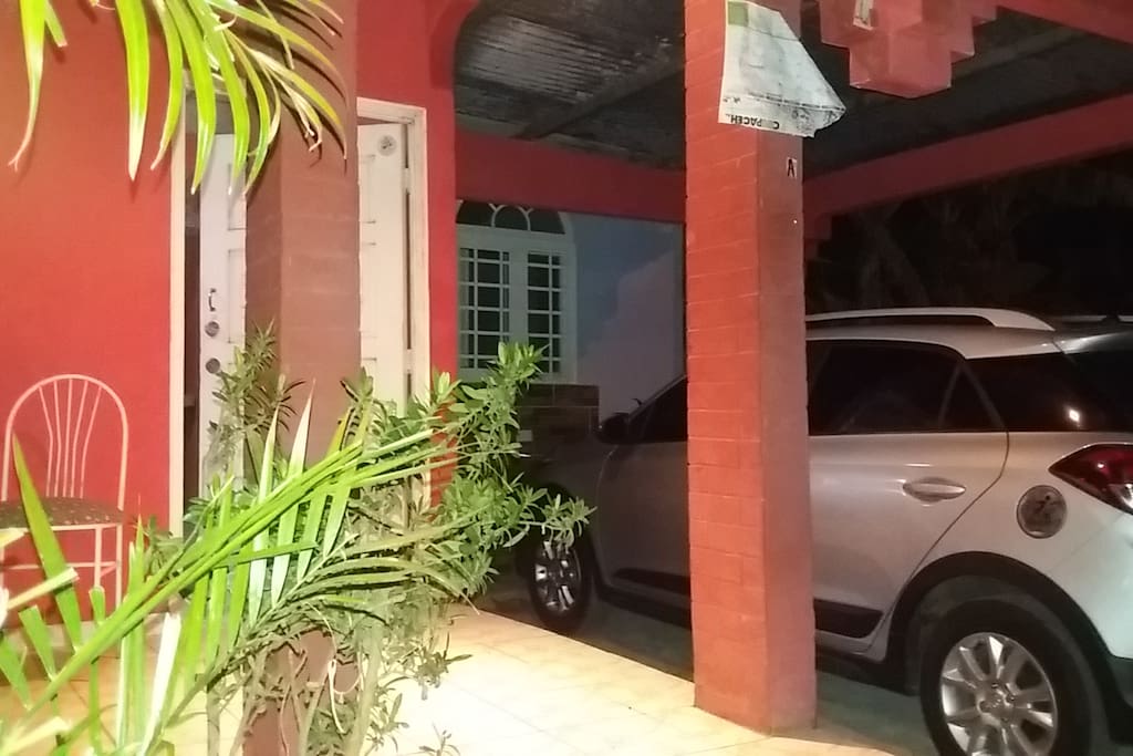 Garage de la residencia