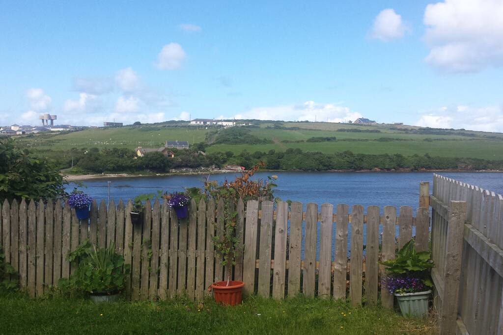 Private garden overlooking Broadhaven Bay