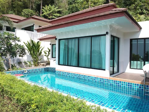 Silla Villa 6 yksityinen uima-allas @ Kata Beach