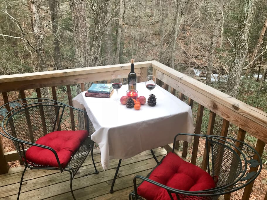 View from the loft’s deck