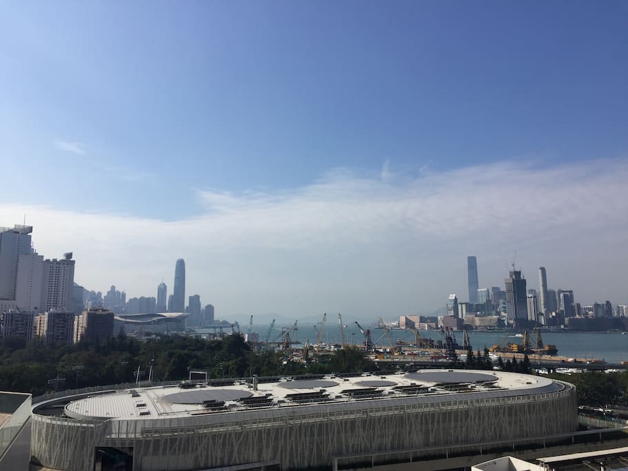 View from terrace