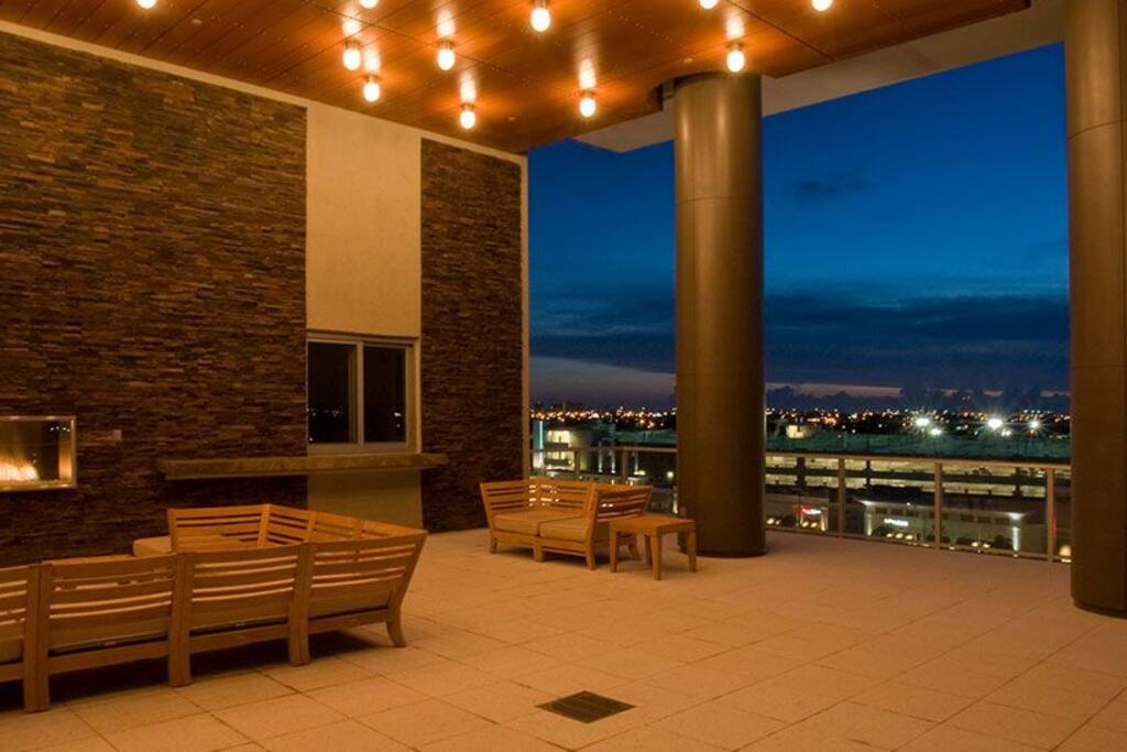Poolside Veranda