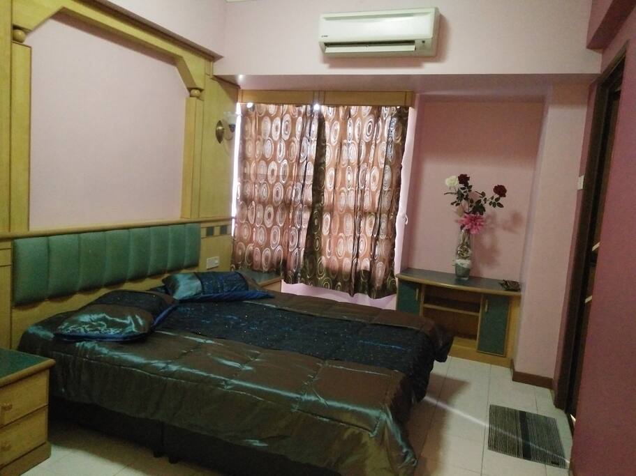 One of the 3 bedrooms.
