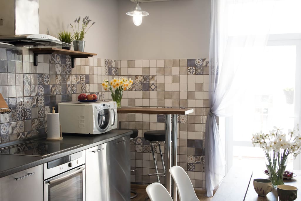 A kitchen