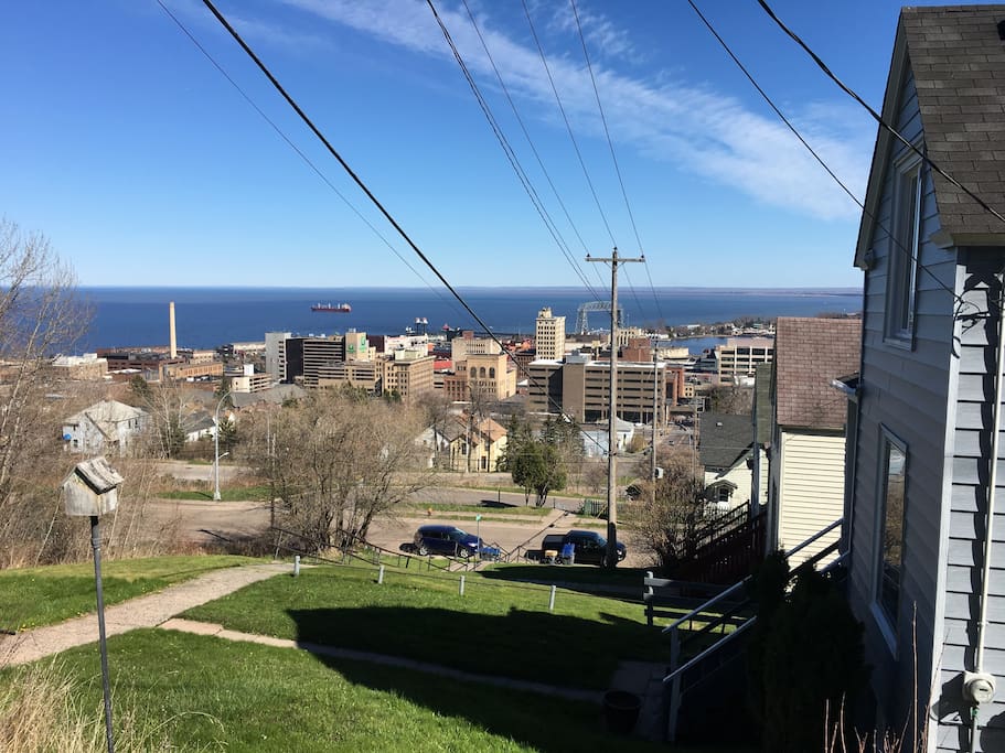 View from front yard