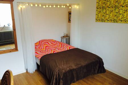 Nice and light room in a house, 15 min from centre