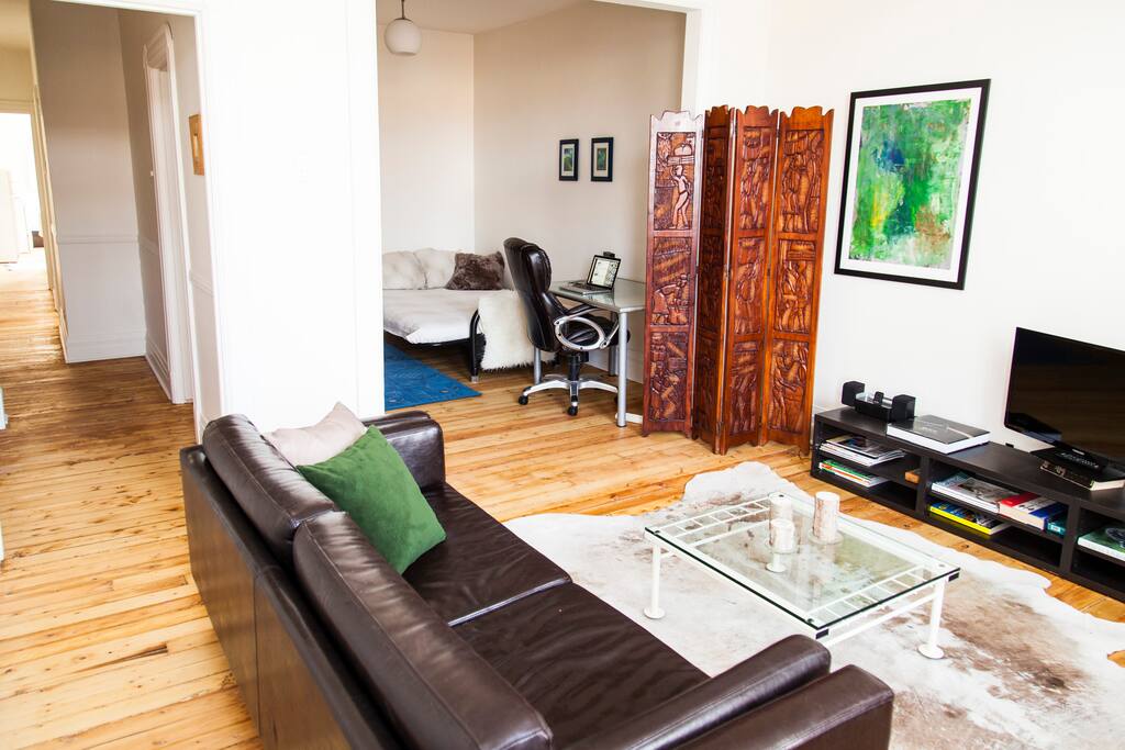 Salon et bureau/2e chambre
