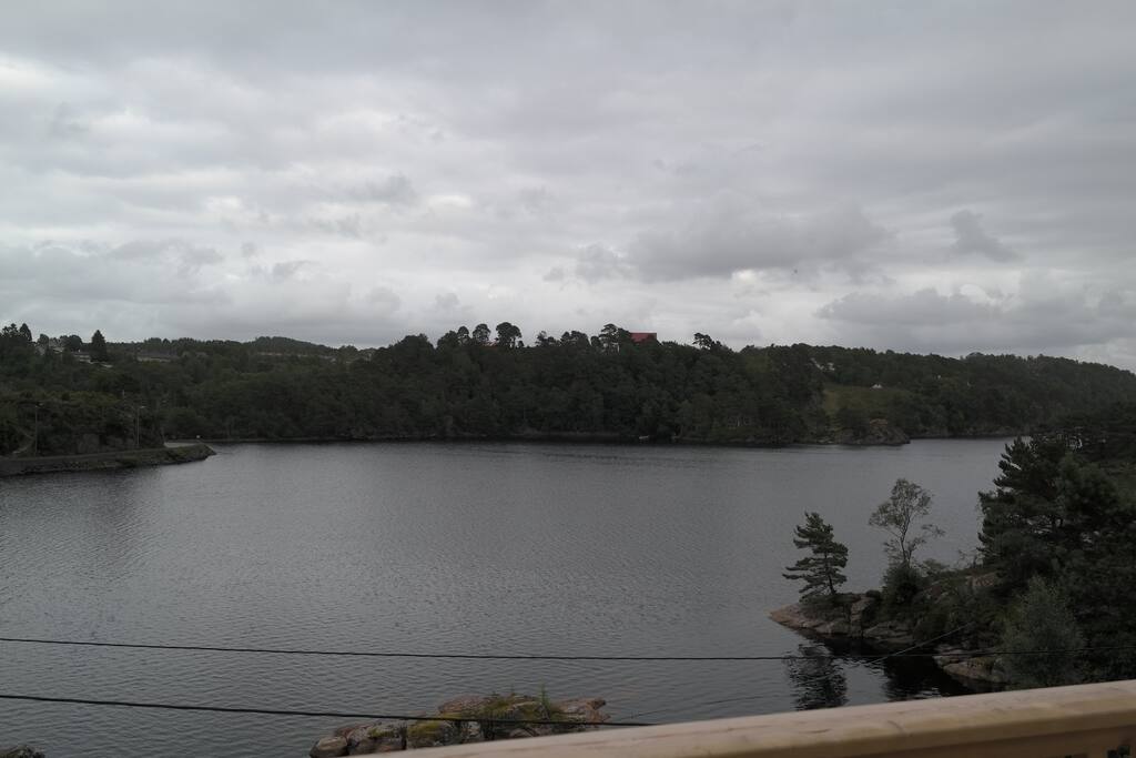 Fantastic view overlooking the water