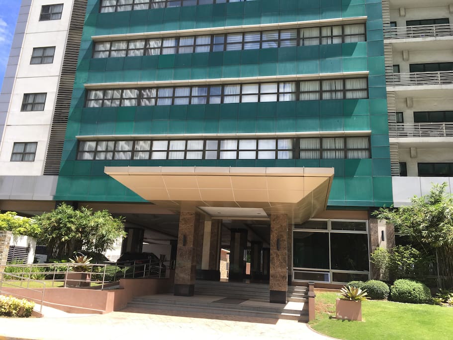 Condominium building facade