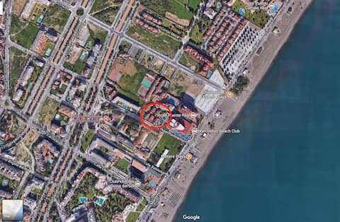 Popular Airbnb listing: Special, Playamar Torremolinos, Los Alamos in Torremolinos