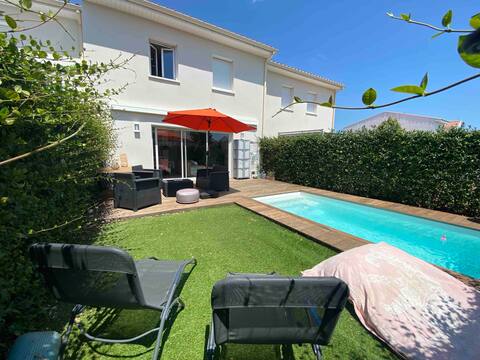 Nice house with pool.
