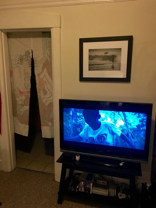 Sony TV with Playstation 4