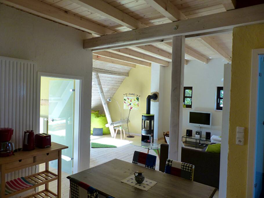 Blick in die Wohnung