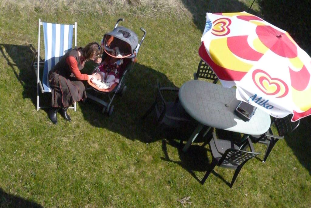 Accès rez de jardin privatif