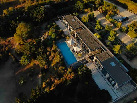 Designer & cozy house in Cachagua with ocean view