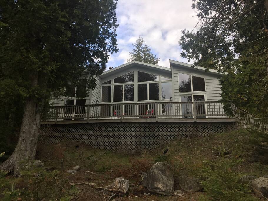 Front of home.