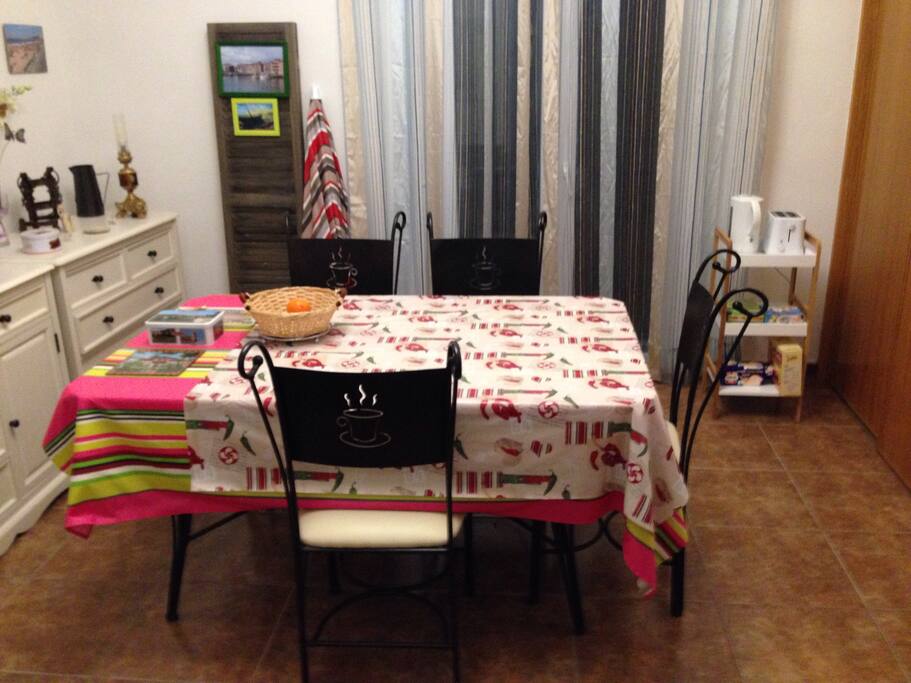 Salle à manger commune