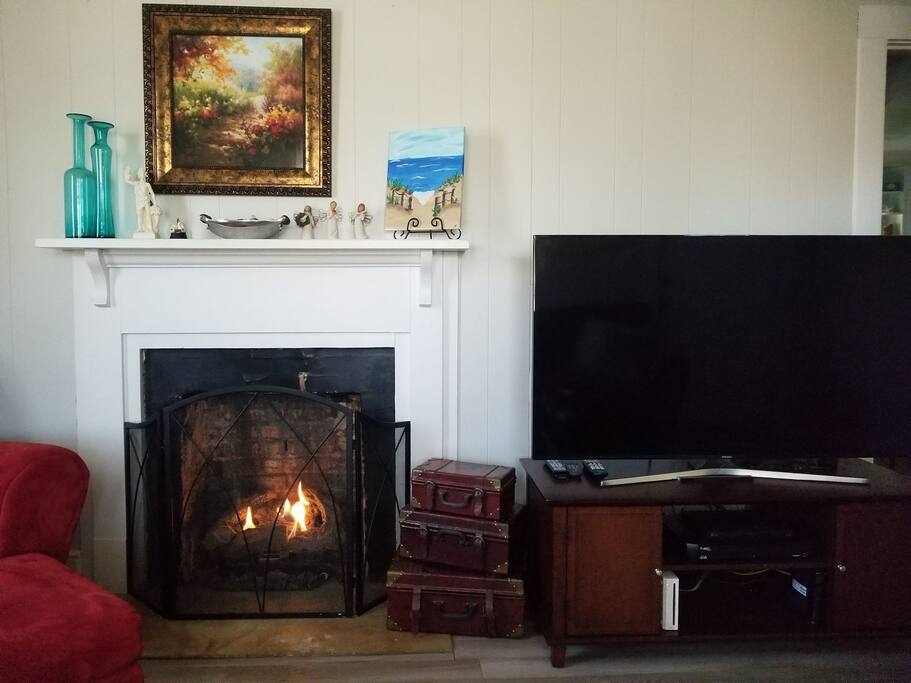 enjoy your favorite show on the big screen tv