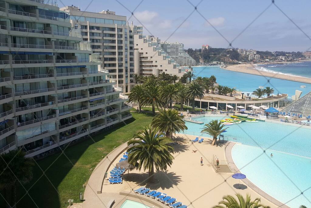 Vista del complejo desde terraza (7mo piso)