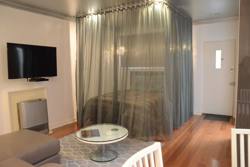 Curtain Around Bed