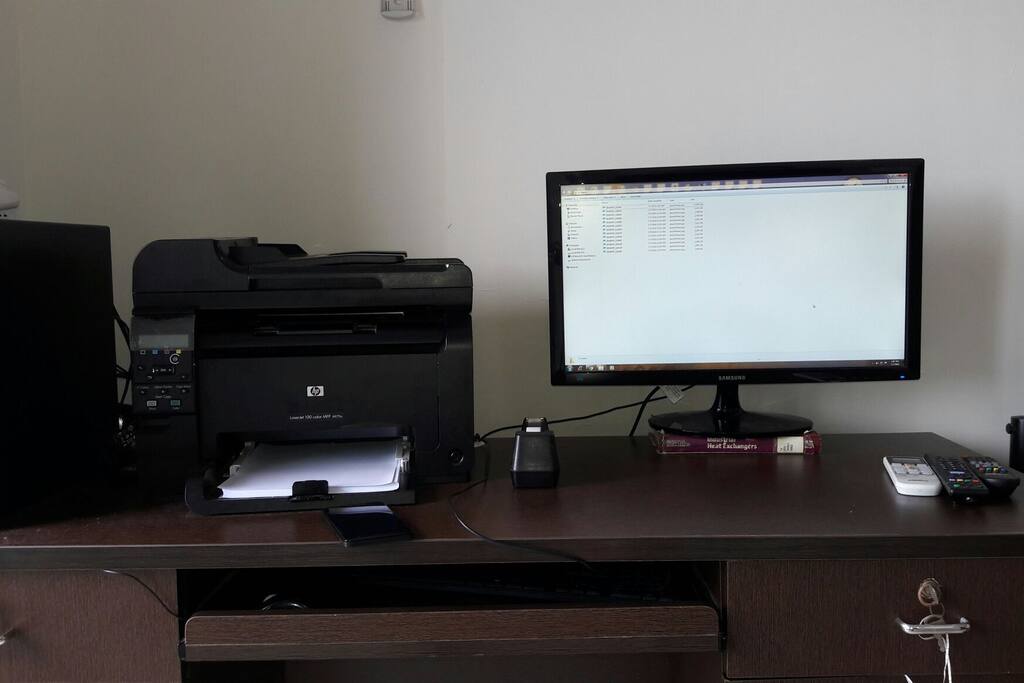 PC available for personal use.