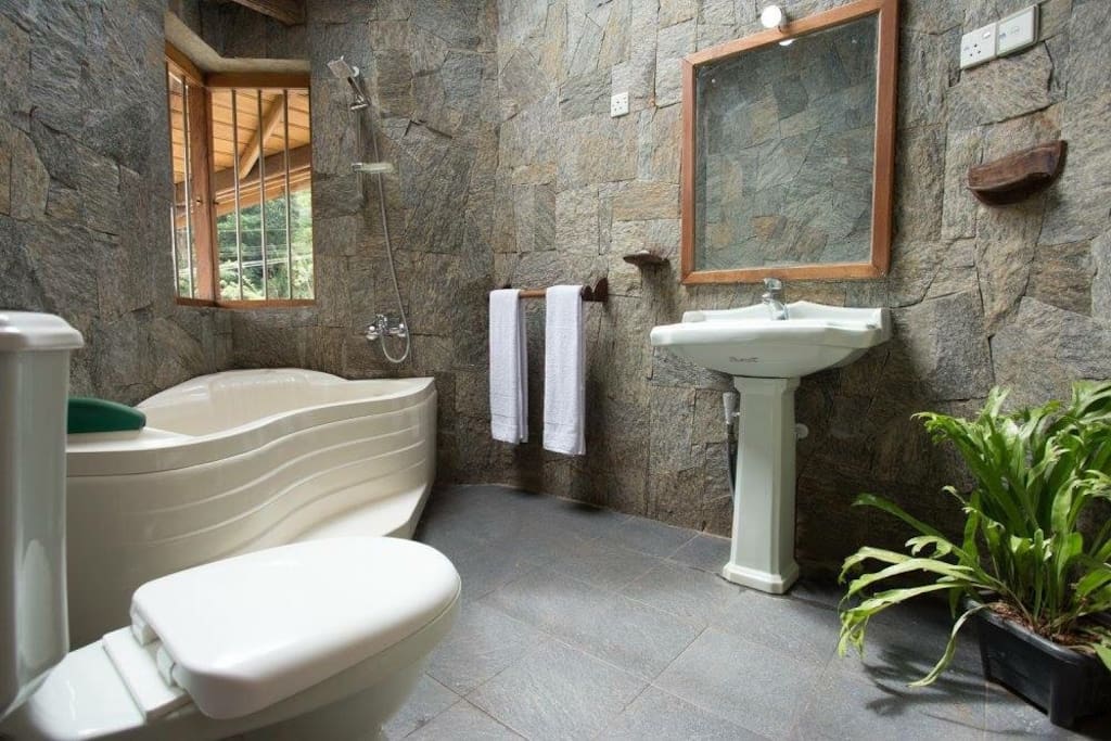 Bathroom of Room Green Paradise