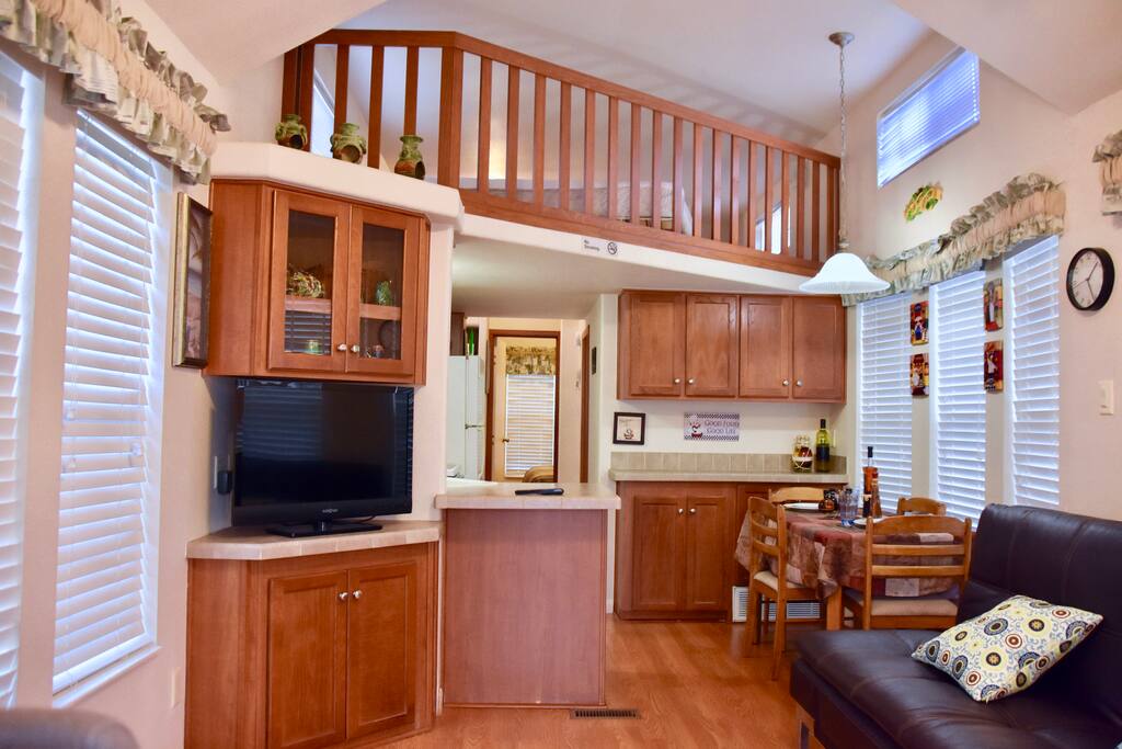 Enjoy the view and sleeping in the loft