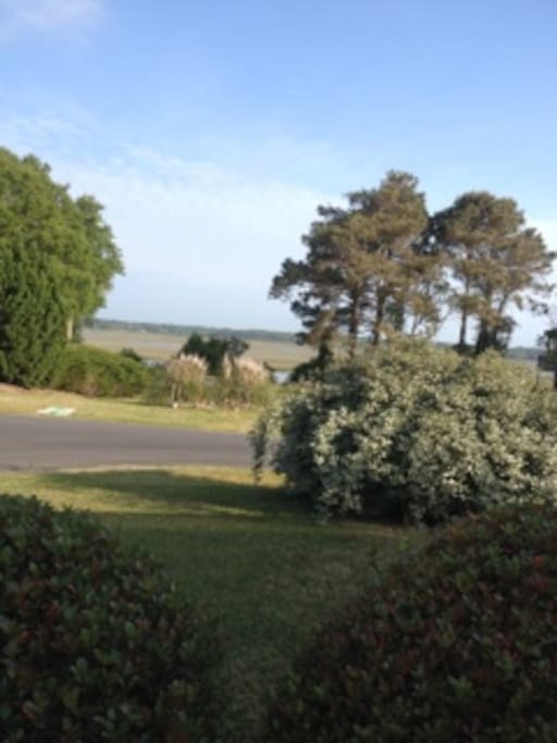 Side Yard View of the Marsh & Inlet