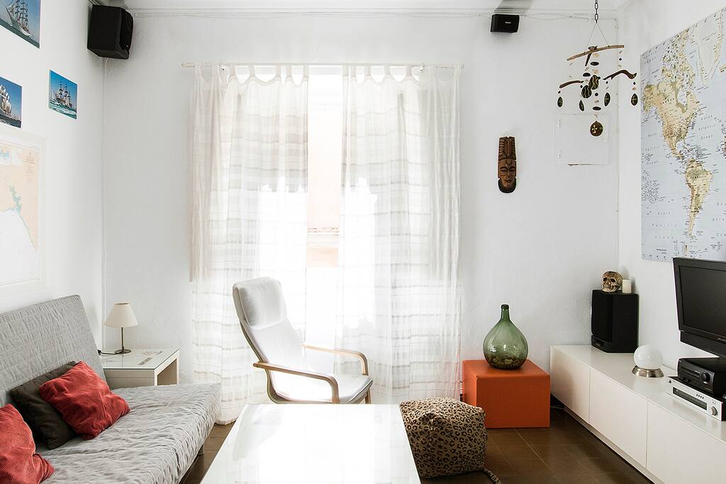 Zona común, sillon todo confort.