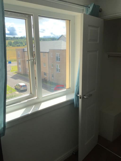 Guests have storage within the room for clothes etc.