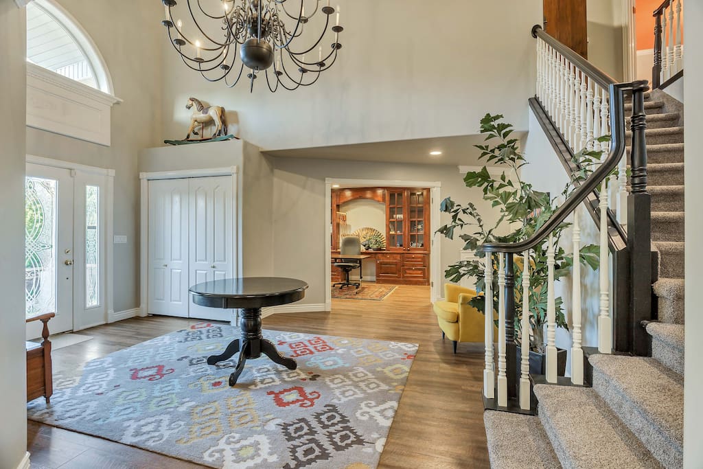 Grand Entry Welcomes You to Your Home Away from Home!