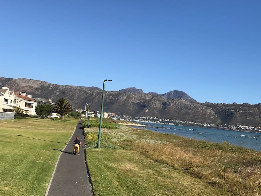 1.2km walkway along the beach