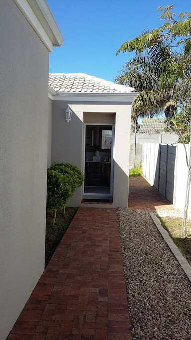 Main Entrance to our home.
