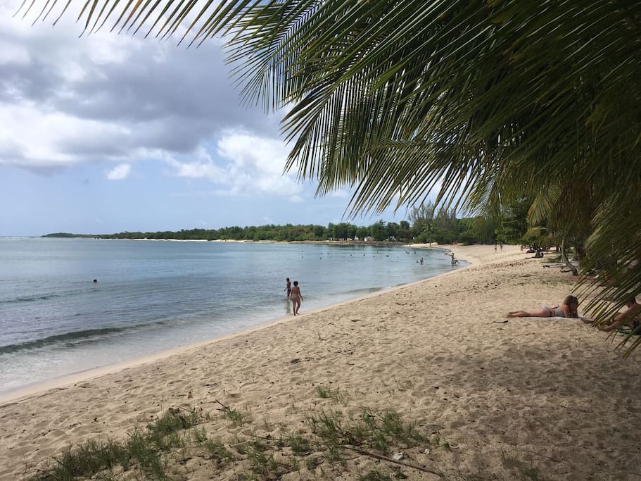 plage du souffleur à 5 minutes de la villa