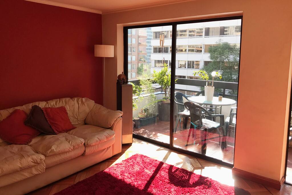 Living & Balcón / Living & Balcony