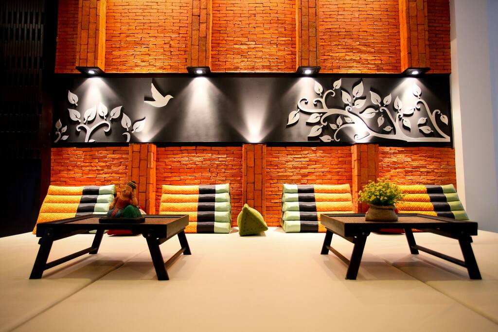 Sit and have a chat to exchange your travelling experience with other backpackers in very comfy Thai cozy well designed atmosphere. You will love your life more!