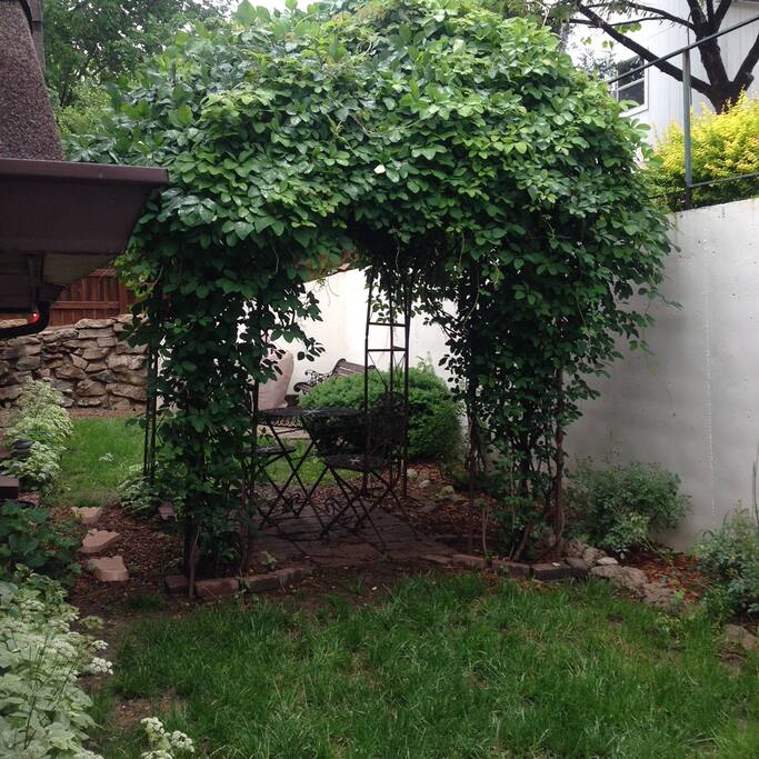 Gazebo and BBQ area