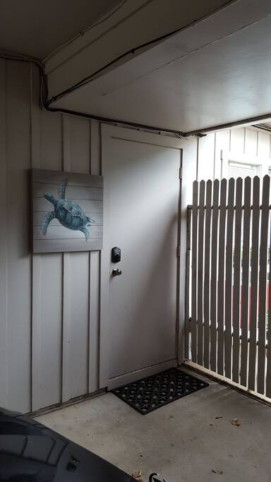 Private entrance
