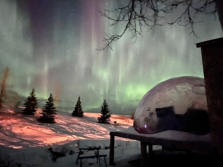 Lakehouse LodgeWaterfront Cabin & Stargazing Dome Vacation homes for