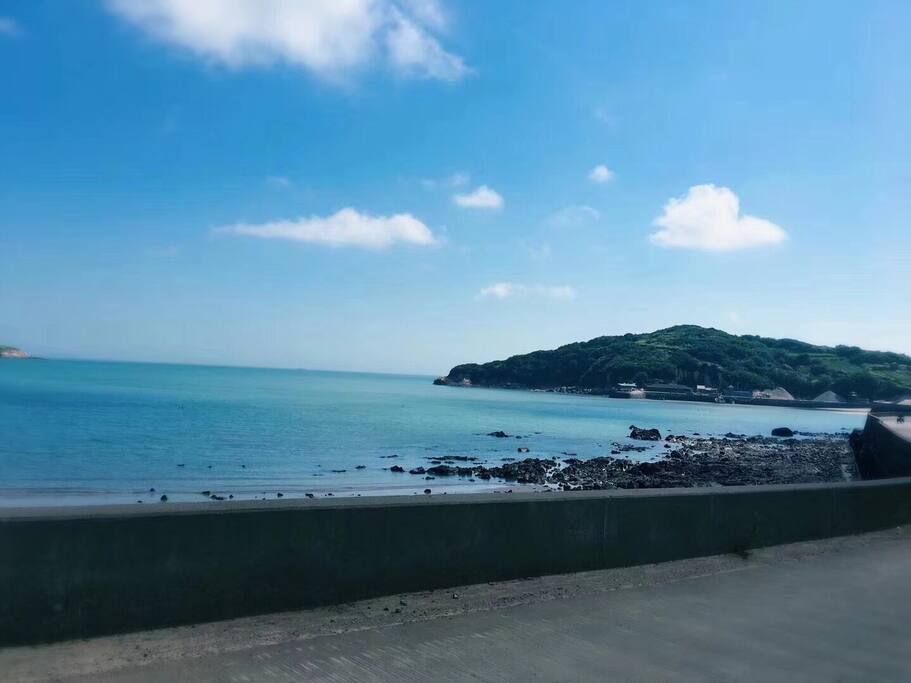 沙滩一角