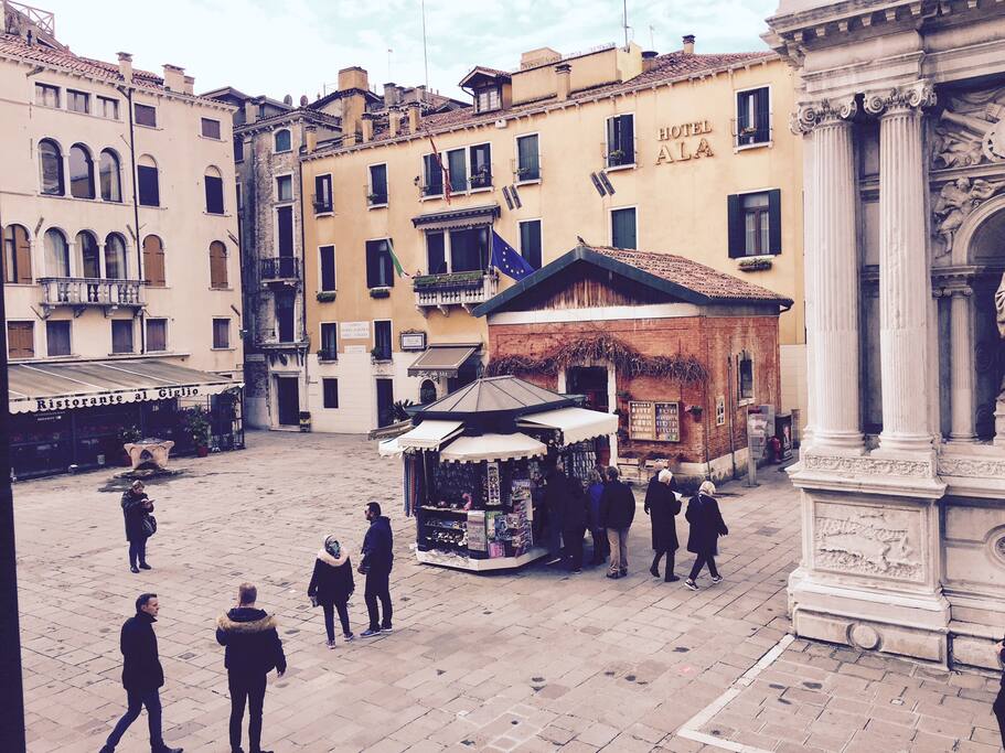 Vista dal soggiorno