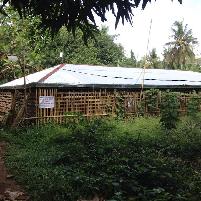 located near western philippines university, suitable for students travelling together who are looking for very affordable accomodation.