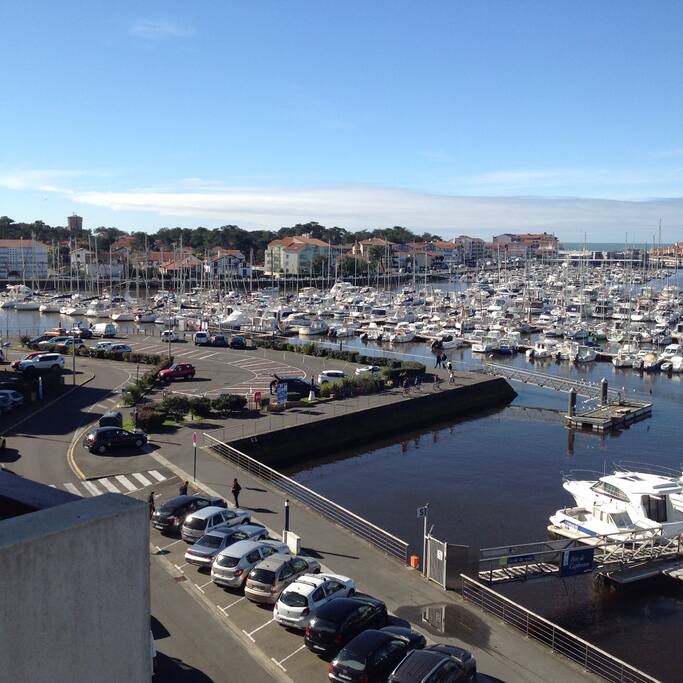 vue du balcon