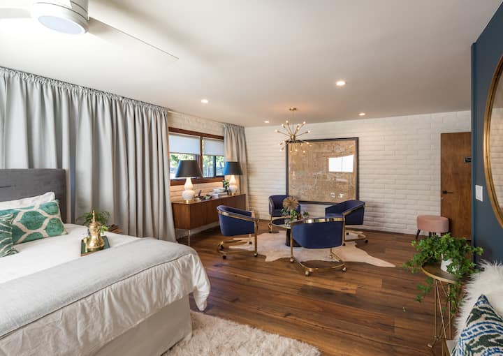 Bedroom 1 - The Grosvenor (King). Designer: Ann Deering