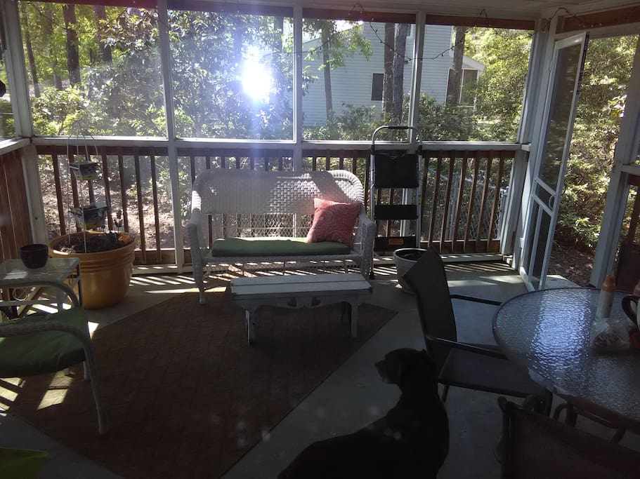 screened in porch