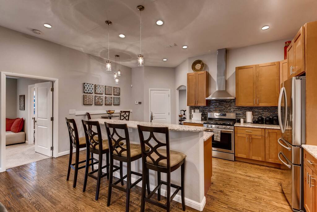 Beautiful open kitchen