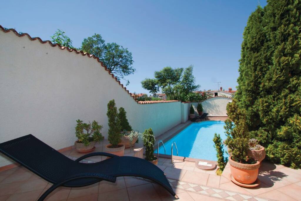 Enjoy a sunbath on a private terrace