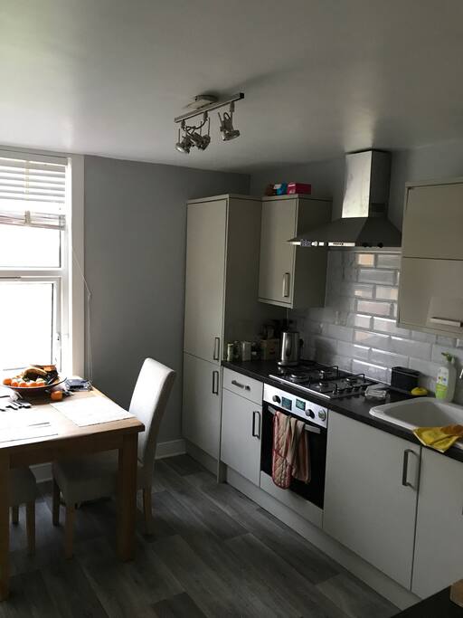 Newly fitted kitchen
