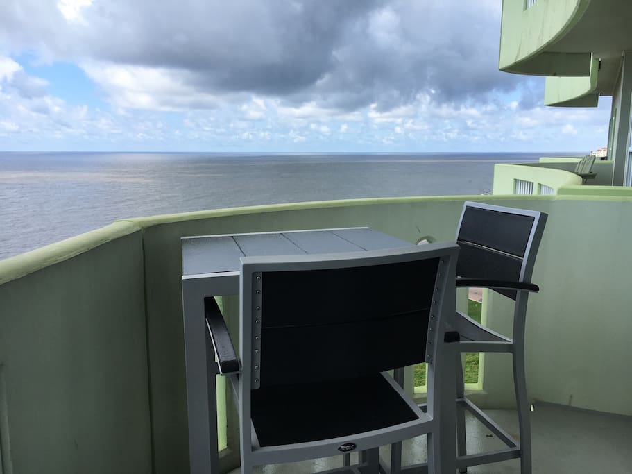 Relax on the balcony and take in the fresh air and breathtaking scenery.